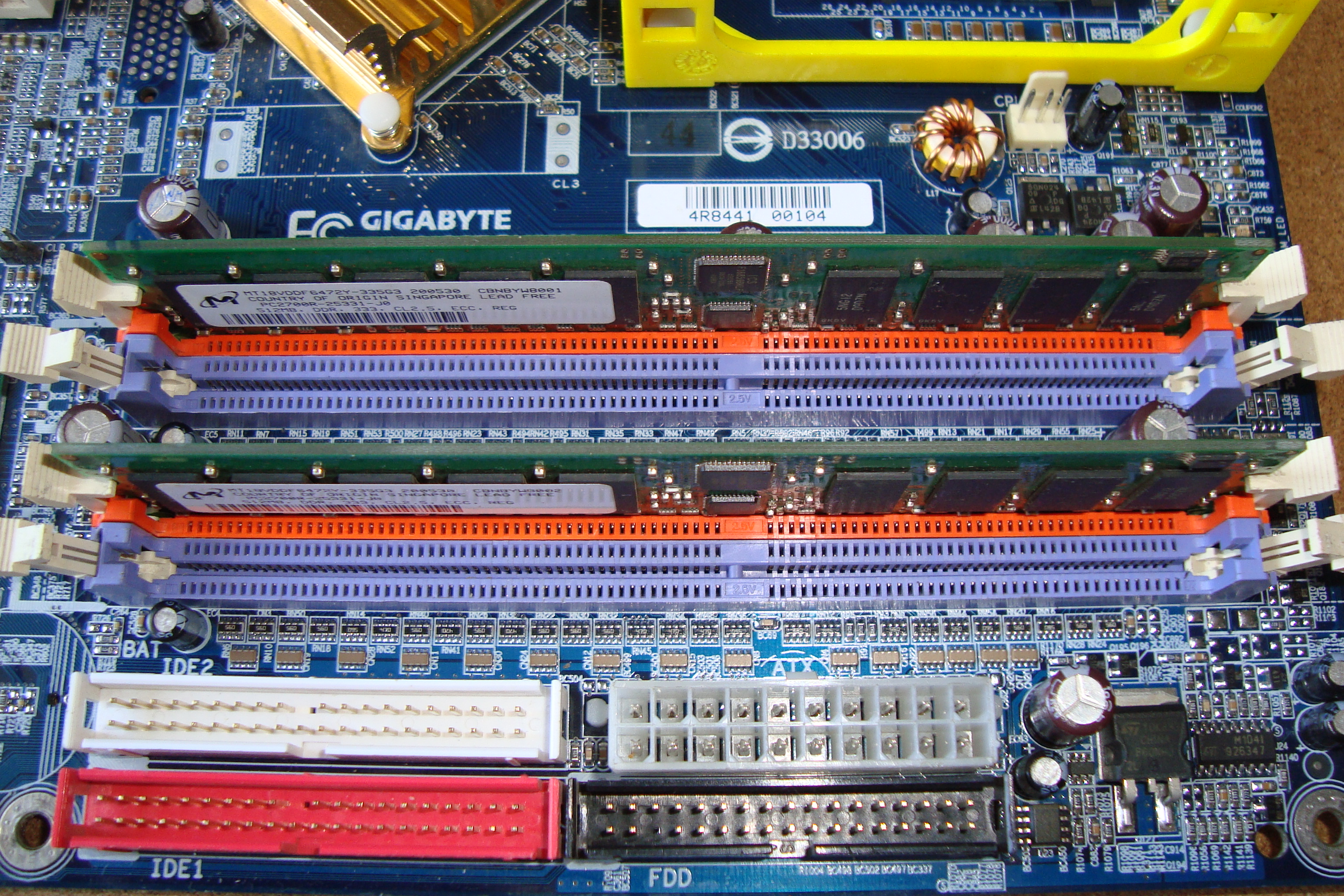 dual channel memory placement